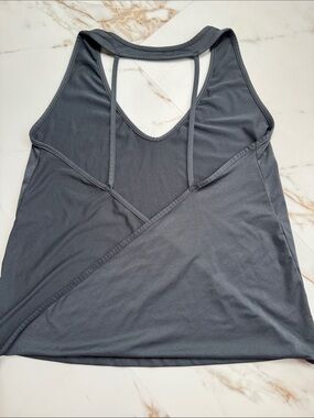 Born Primitive Open Back Black Tank Top Sz L Sporty Athletic Crossfit